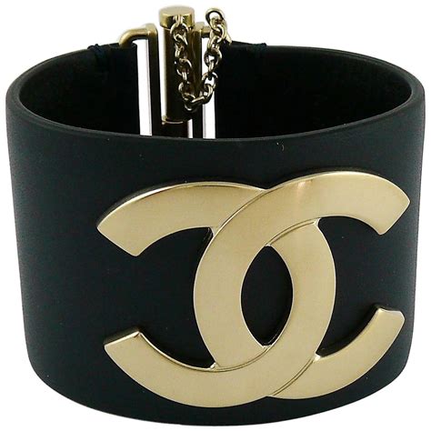 chanel leather bracelet cuff|the realreal chanel cuff.